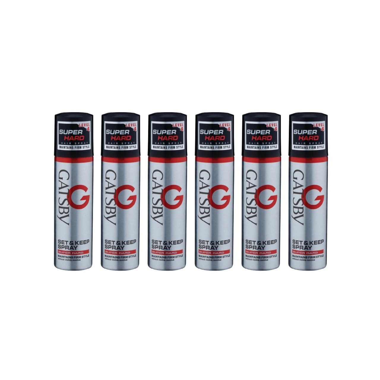 Picture of 66 ml Gatsby super hard level 4 hair spray International UAE product used for male / female