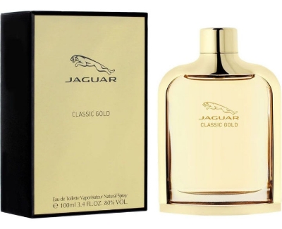 Picture of International France product Body perfume party scent Jaguar Classic Gold used for male - 100 ml
