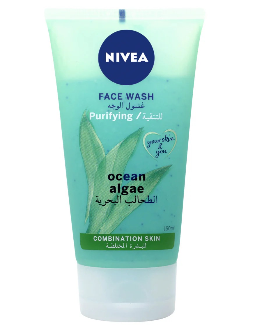 Picture of International Italy products Nivea face wash Purifying ( Ocean algae ) used for male / Female - 150 ml