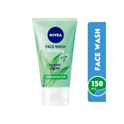Picture of International Italy products Nivea face wash Purifying ( Ocean algae ) used for male / Female - 150 ml