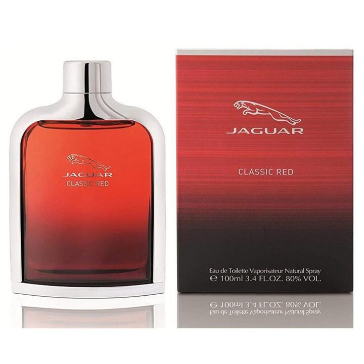 Picture of International France product Body perfume party scent Jaguar Classic Red used for male - 100 ml