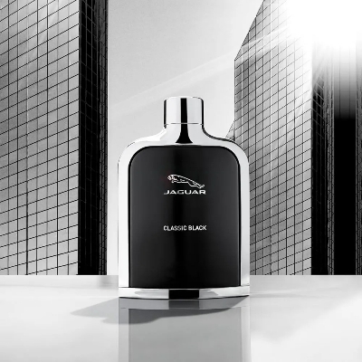 Picture of International France product Body perfume party scent Jaguar Classic Black used for male - 100 ml