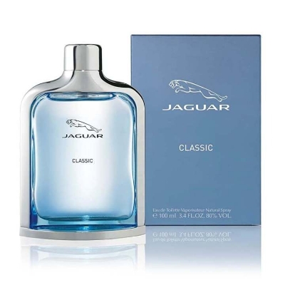 Picture of International France product Body perfume party scent Jaguar Classic Blue used for male - 100 ml