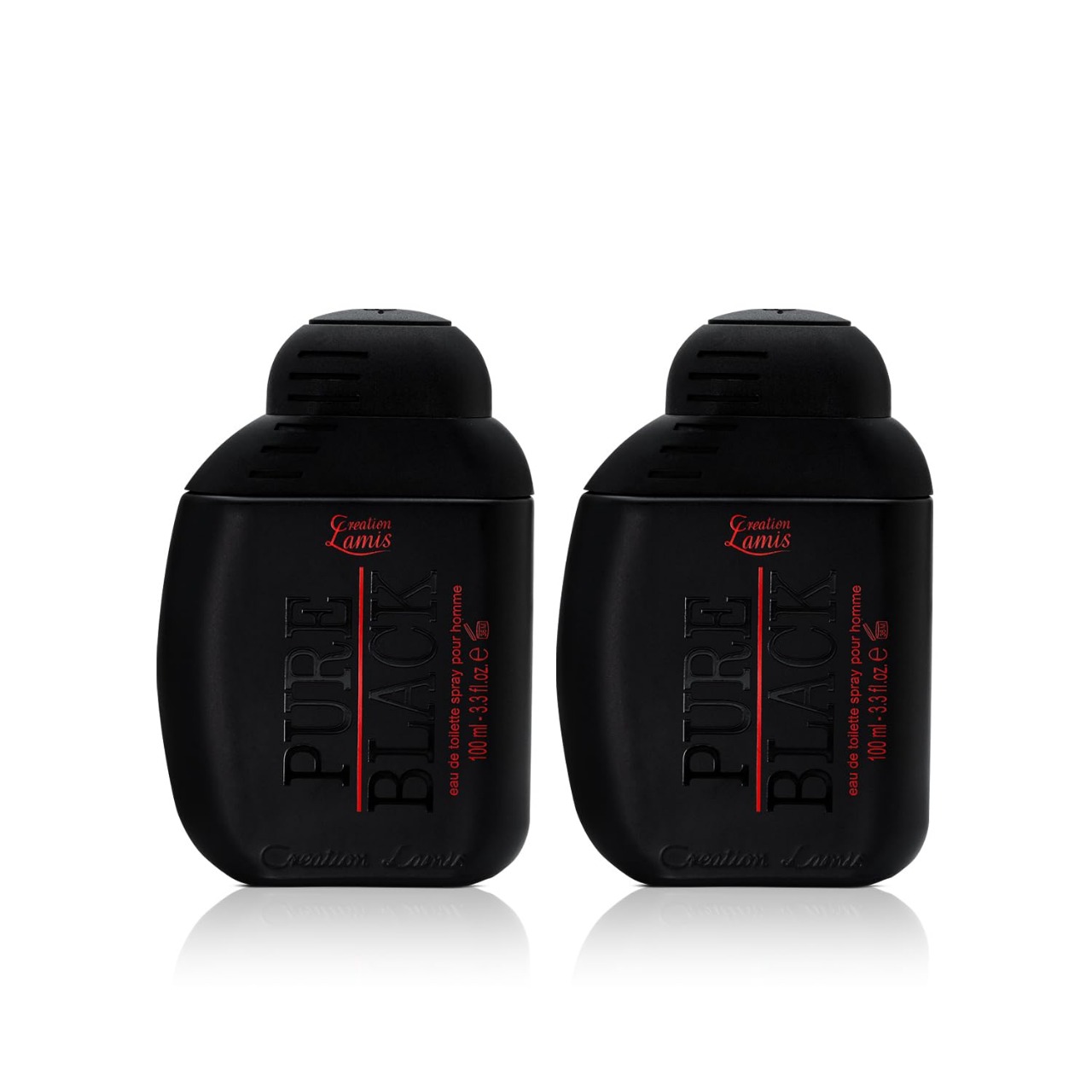 Picture of International UAE product Body perfume party scent Creation Lamis Pure BLack perfume for male - 100 ml