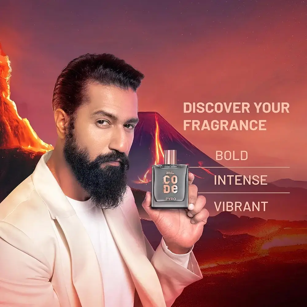 Picture of Long lasting Luxurious perfume Indian wild stone code PYRO EDP for male/ female - 100 ml