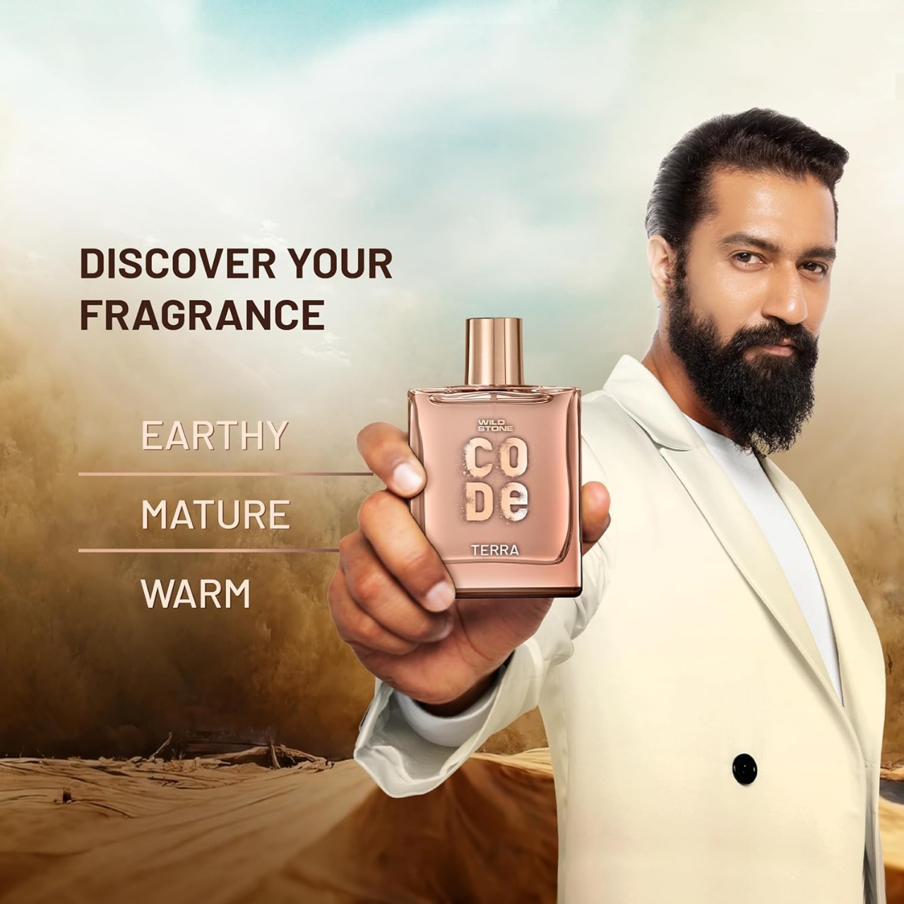 Picture of Long lasting Luxurious perfume Indian wild stone code TERRA EDP for male/ female - 100 ml