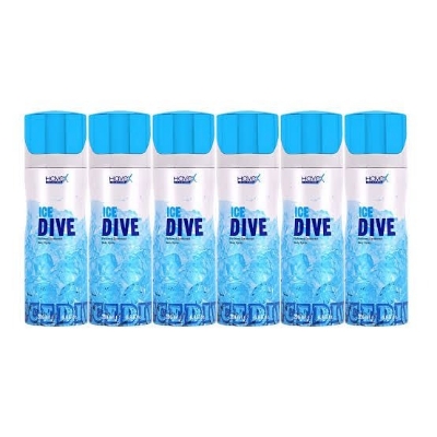 Picture of International UAE product Body spray party scent Havex ICE DIVE used for male- 200 ml