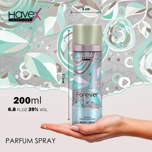 Picture of International UAE product Body spray party scent Havex Forever used for female - 200 ml