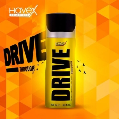 Picture of International UAE product Body spray party scent Havex DRIVE used for male- 200 ml
