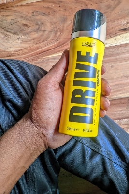 Picture of International UAE product Body spray party scent Havex DRIVE used for male- 200 ml