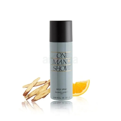 Picture of International France product One Man show body spray silver edition used for male - 200 ml