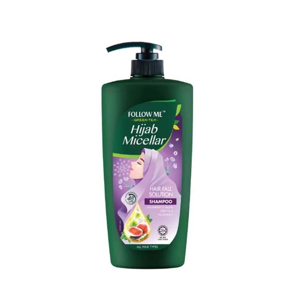 Picture of International Malaysian product Hair care item follow me Hijab Micellar hair fall solution shampoo - 650 ml