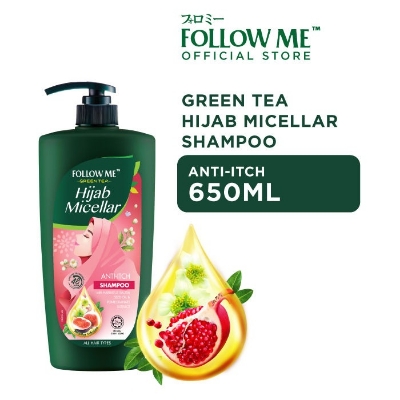 Picture of International Malaysian product Hair care item follow me Hijab Micellar Anti - Itch shampoo - 650 ml