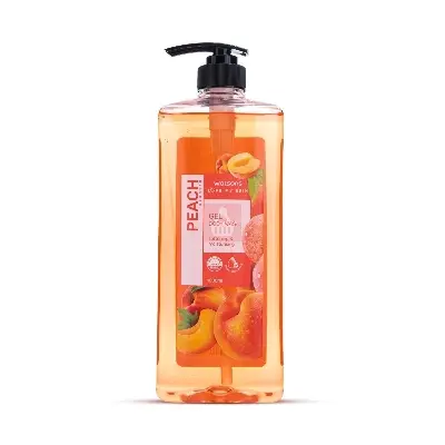 Picture of International Thailand product Body wash Watsons PEACH Shower gel used for male/ female - 1000 ml