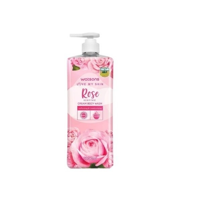 Picture of International Thailand product Body wash Watsons ROSE Shower gel used for male/ female - 1000 ml