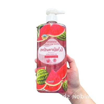 Picture of International Thailand product Body wash Watsons WATERMELON Shower gel used for male/ female - 1000 ml