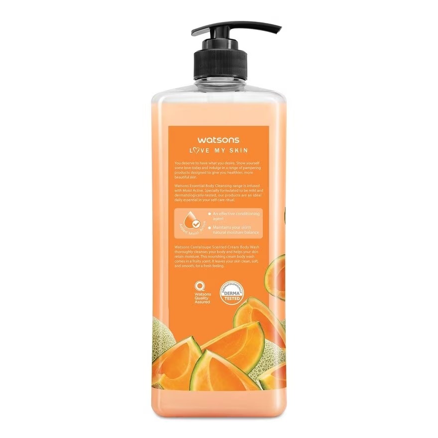 Picture of International Thailand product Body wash Watsons CANTALOUPE Shower gel used for male/ female - 1000 ml