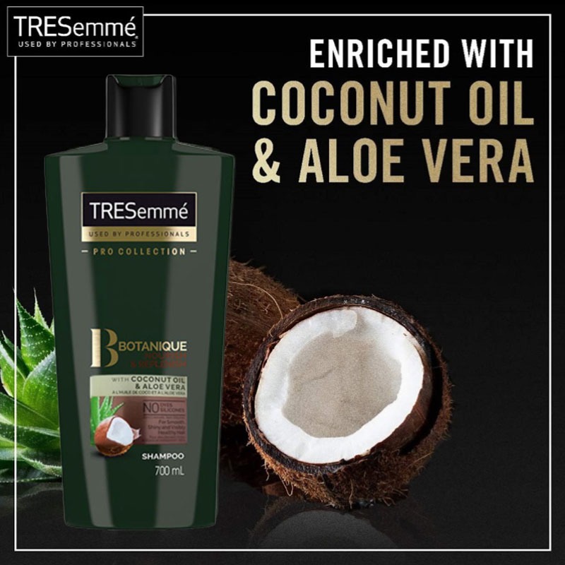 Picture of International USA product Hair care Tresemme  Botanique Nourish & Replenish Shampoo used for male/ female - 700 ml