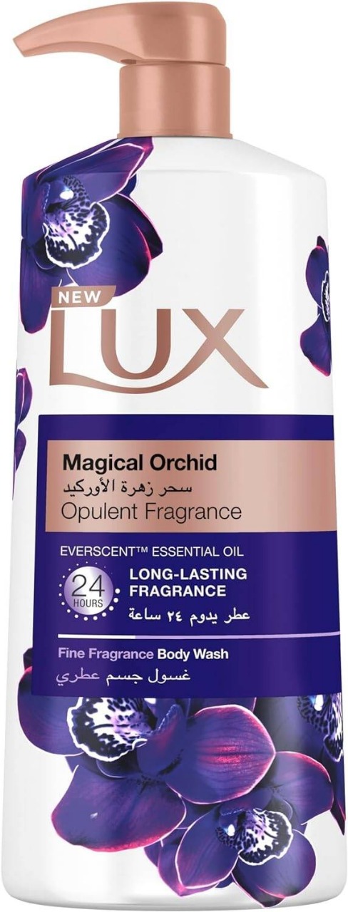 Picture of International Thailand product Skin care Lux Magical Orchid shower gel  used for male / female - 450 ml