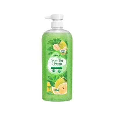 Picture of International Thailand product Body wash Shower scrub Watsons GREEN TEA AND POMELO used for male / female - 700 ml