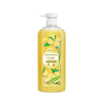 Picture of International Thailand product Body wash Shower scrub Watsons LEMONGRASS AND GINGER used for male / female - 700 ml