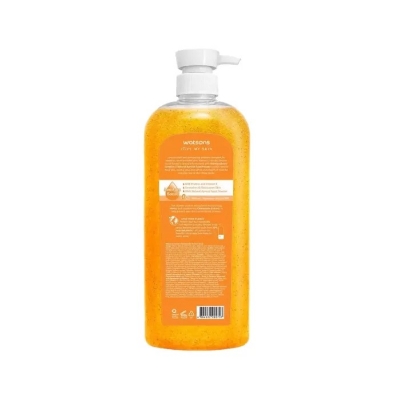 Picture of International Thailand product Body wash Shower scrub Watsons HONEY AND CHAMOMILE used for male / female - 700 ml