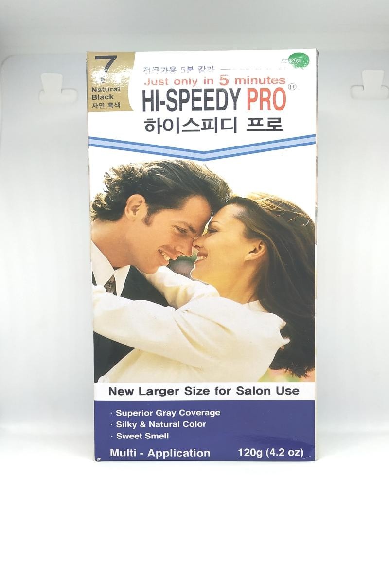 Picture of International Korean product hair styling hair care Hi speedy hair color - 120 gm