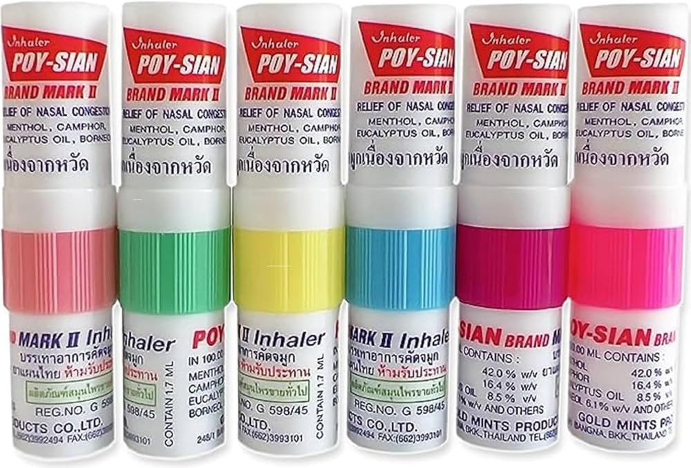 Picture of International Thailand products Poi Sian Nasal Inhaler 2in1 - 2cc