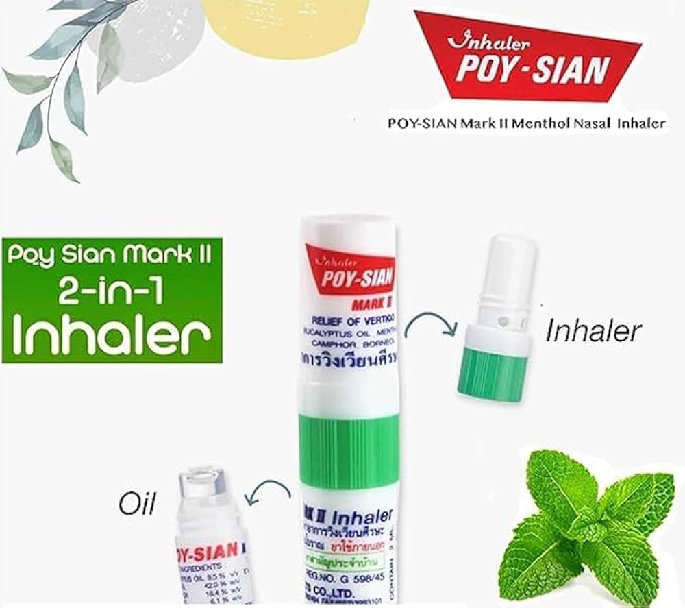 Picture of International Thailand products Poi Sian Nasal Inhaler 2in1 - 2cc