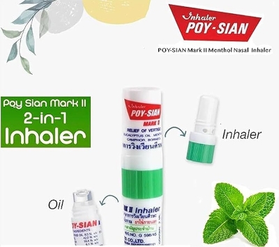 Picture of International Thailand products Poi Sian Nasal Inhaler 2in1 - 2cc
