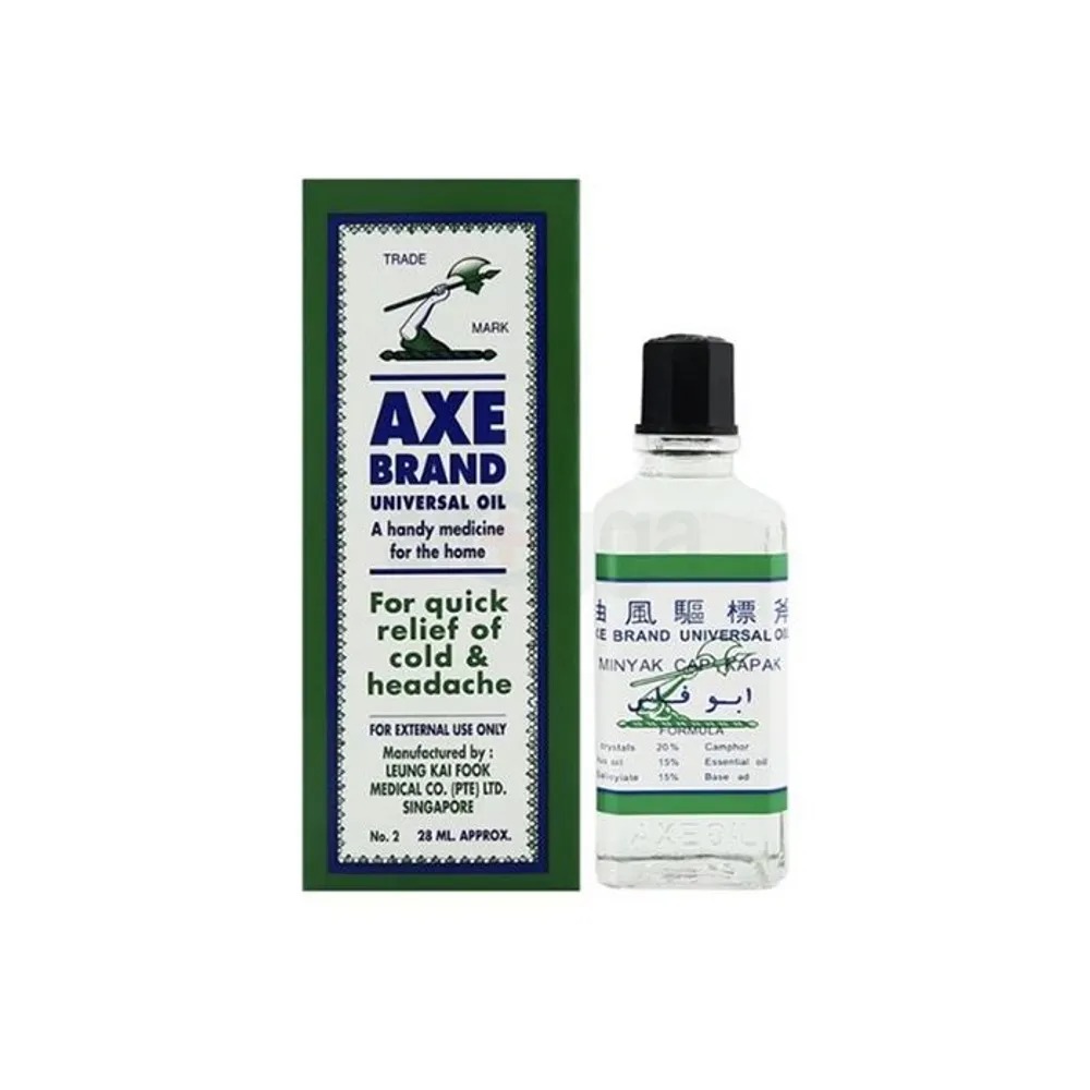 Picture of International Singapore product A-x-e Brand Universal Oil used for male / female - 28 ml