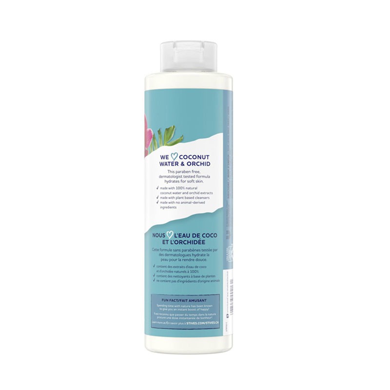 Picture of International USA product ST Ives Coconut Water & Orchid Shower gel body wash used for Male/ female - 650 ml