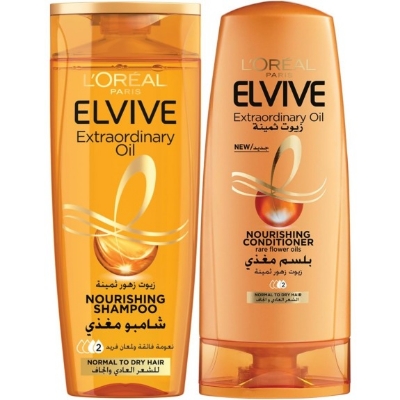 Picture of L’Oréal Paris Elvive Extraordinary Oil Conditioner - for Normal to Dry Hair  - 360 ml