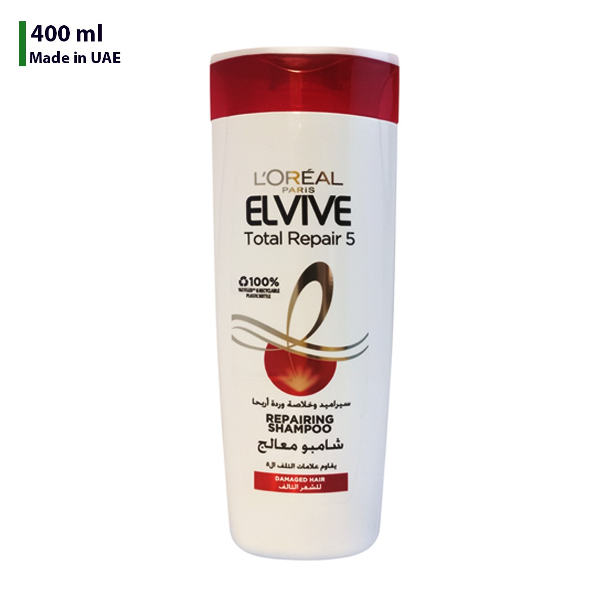 Picture of L’Oréal Paris Elvive Total Repair 5 Repairing Shampoo For Damaged Hair & Split Ends - 400 ml