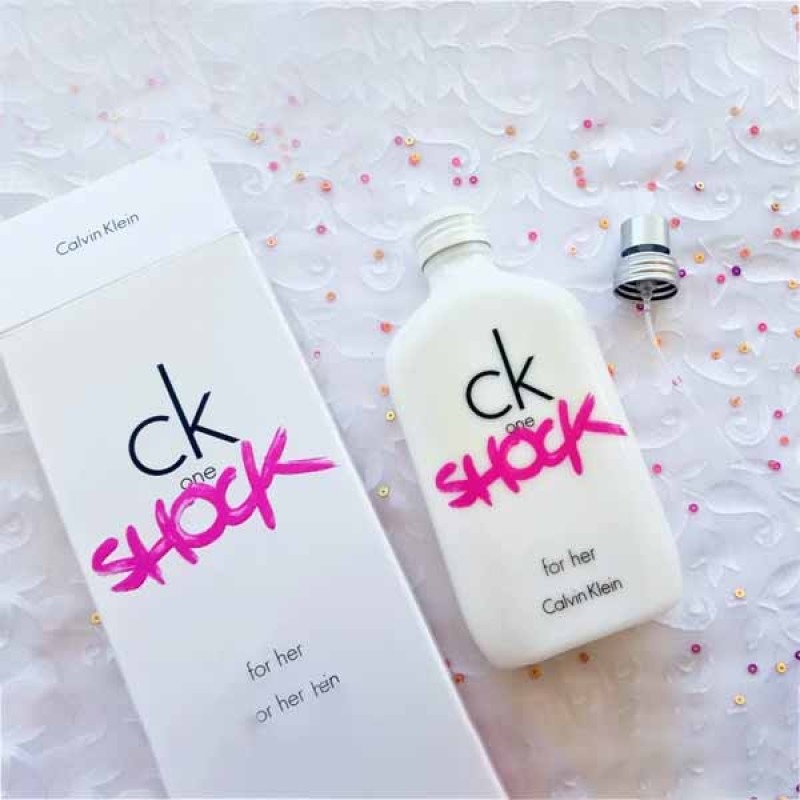 Picture of International European product Body perfume party scent CK One Shock Perfume for Her - 100 ml