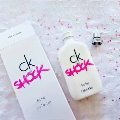 Picture of International European product Body perfume party scent CK One Shock Perfume for Her - 100 ml