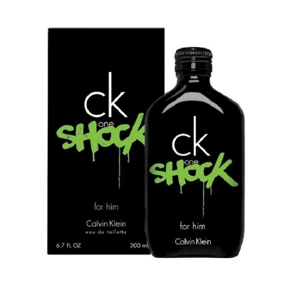 Picture of International European product Body perfume party scent CK One Shock for him used for male - 200 ml