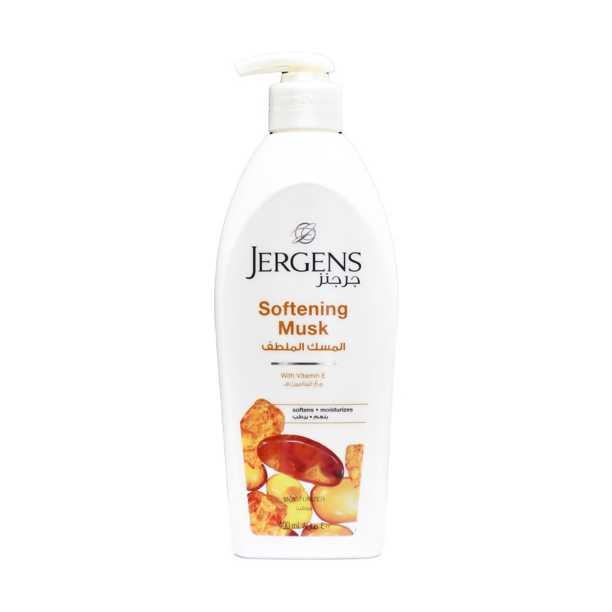 Picture of International UAE product Any season used jergens SOFTENING MUSK body lotion - 400 ml