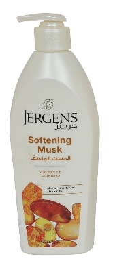 Picture of International UAE product Any season used jergens SOFTENING MUSK body lotion - 400 ml