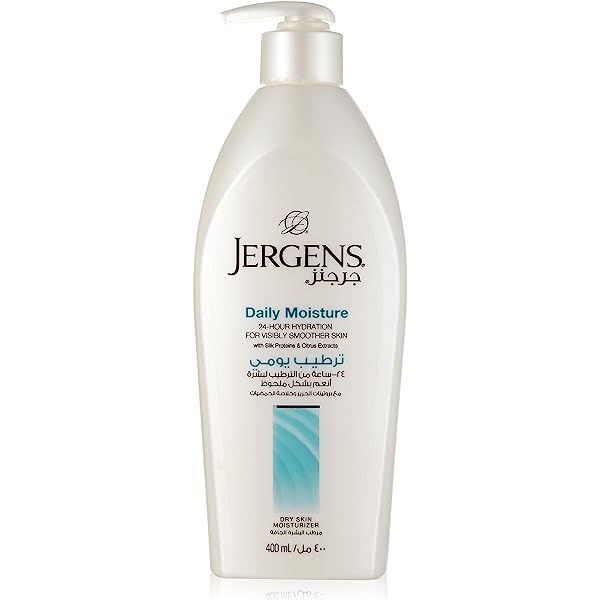 Picture of International UAE product Any season used jergens Daily Moisture body lotion - 400 ml