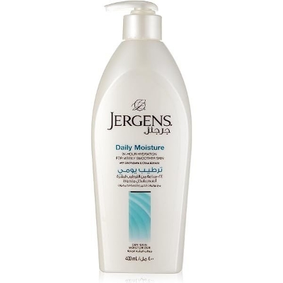 Picture of International UAE product Any season used jergens Daily Moisture body lotion - 400 ml