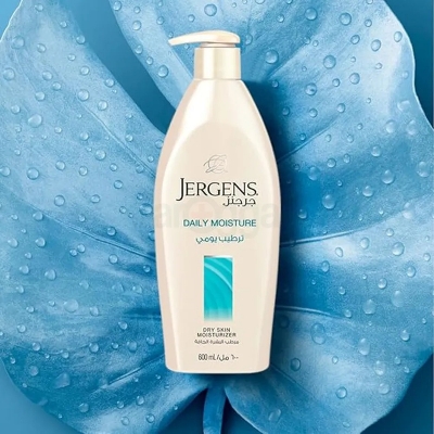 Picture of International UAE product Any season used jergens Daily Moisture body lotion - 400 ml