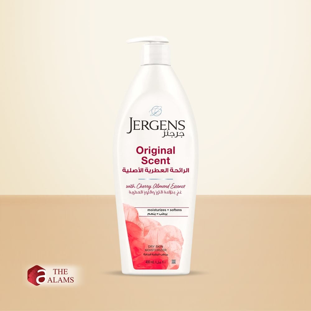 Picture of International UAE product Any season used jergens Original scent  Moisturizer body lotion for male/ female - 400 ml