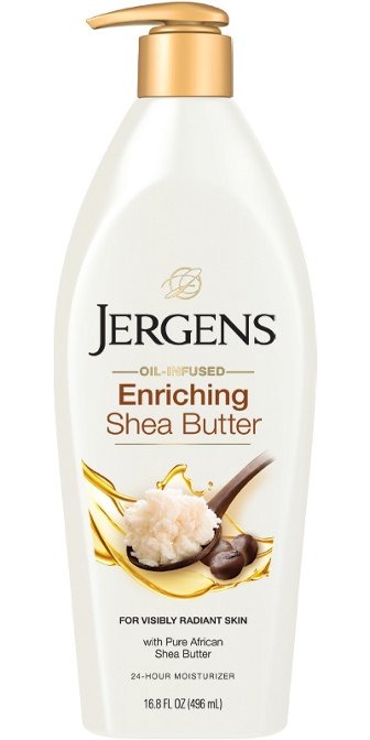 Picture of International UAE product Any season used jergens Enriching Shea butter Moisturizer body lotion - 400 ml