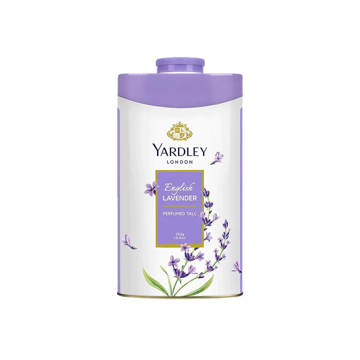 Picture of International England product Yardley English LAVENDER talcum powder used for male/ female/ baby - 250 GM
