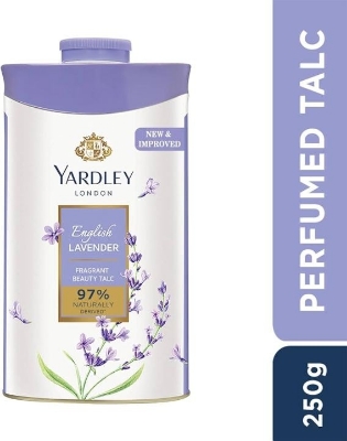 Picture of International England product Yardley English LAVENDER talcum powder used for male/ female/ baby - 250 GM