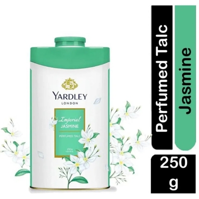 Picture of International England product Yardley IMPERIAL JASMINE talcum powder used for male/ female/ baby - 250 GM