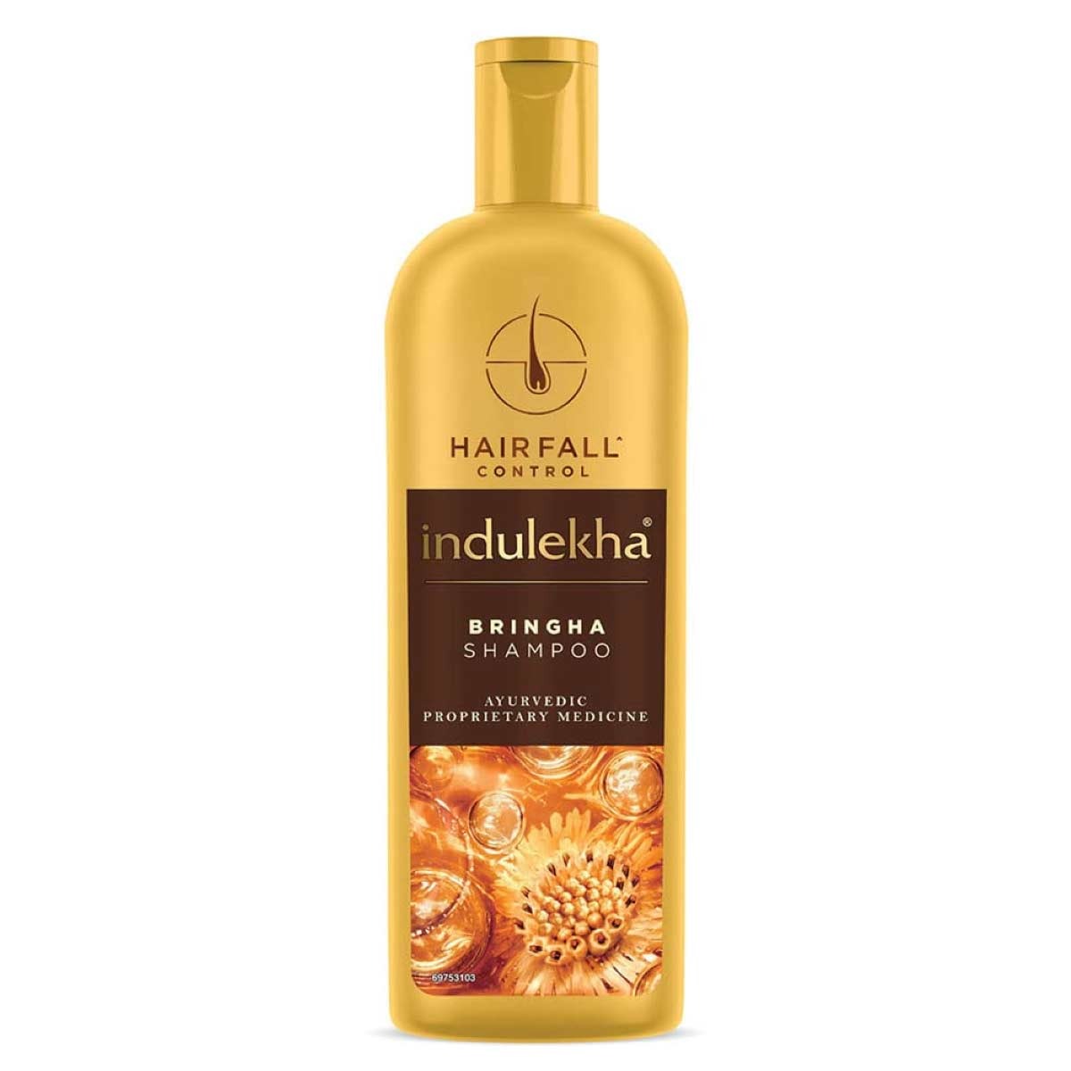 Picture of 200 ml Indulekha hair fall control shampoo Indian product used for male female