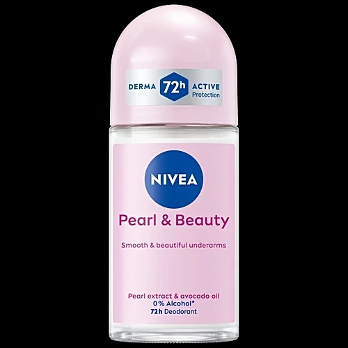 Picture of NIVEA pearl & beauty Deodorant Roll on used for male/female - 50 ml