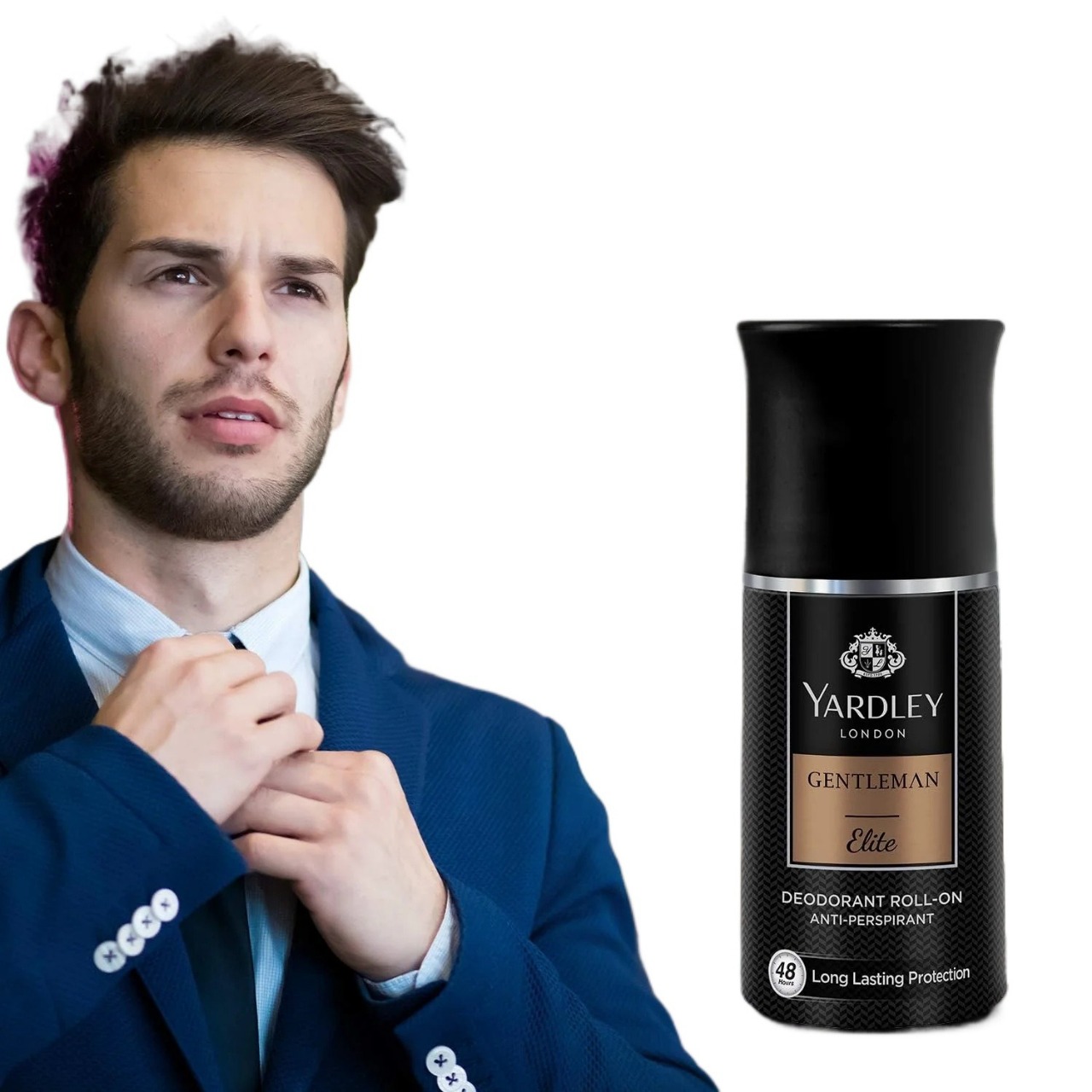 Picture of International UAE product Deodorant Roll on Yardley GENTLEMAN elite used for male - 50 ml